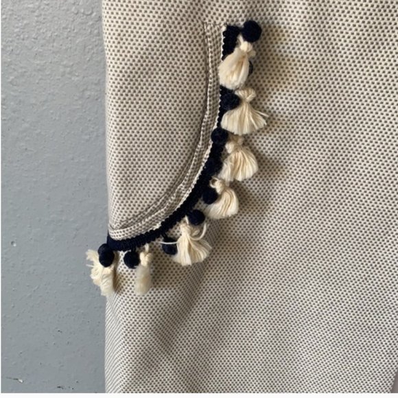 Vilagallo Embroidered Vest, Sz 38 / M - Picture 3 of 9